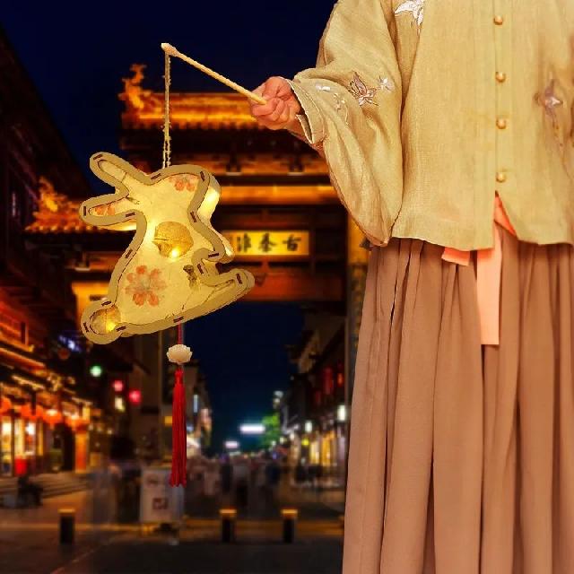 南湖名门中秋节玉兔灯笼DIY，邀你体验中秋传统文化！